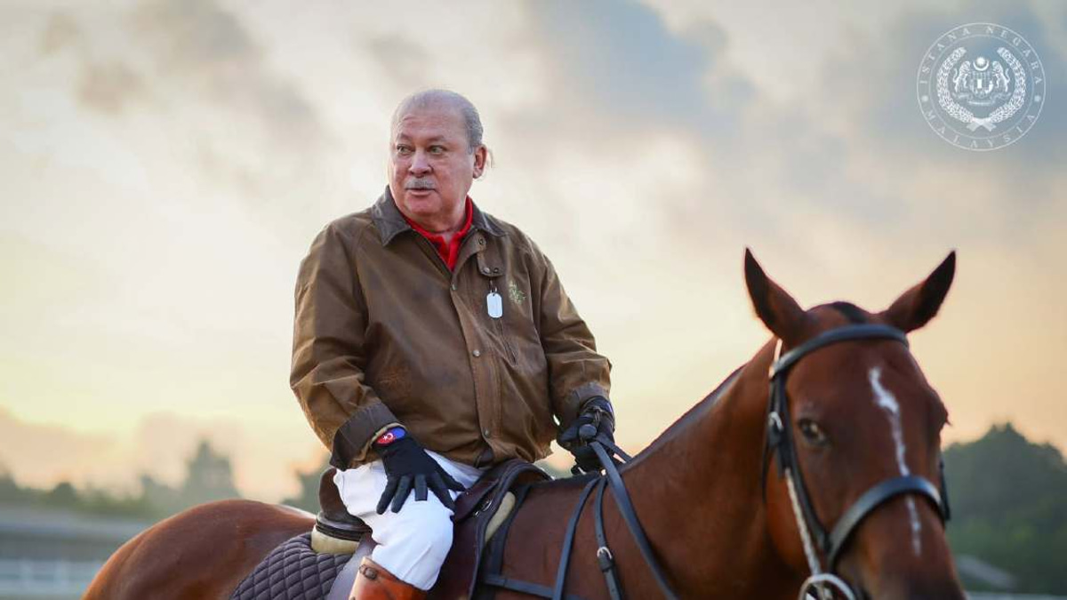 Sultan Ibrahim Continues Daily Equestrian Regimen at Johor Polo Club