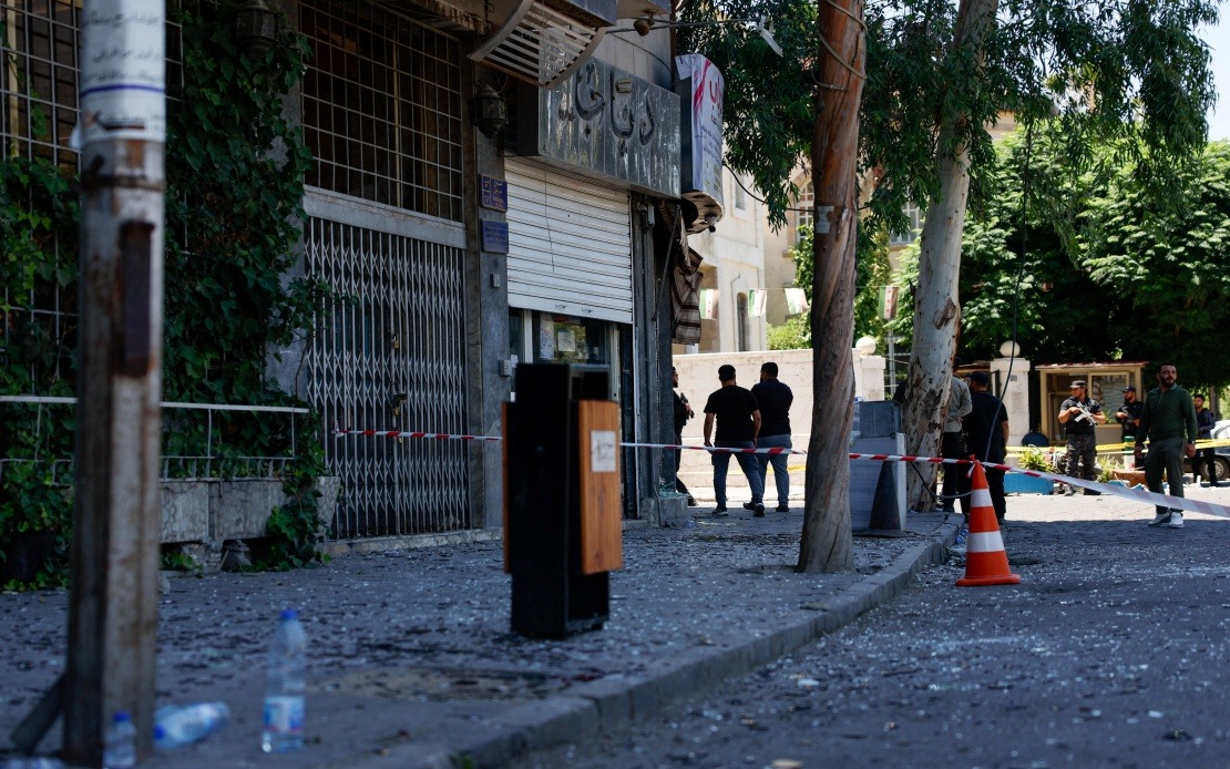 Damascus Bombings During Macron's Historic Syria Visit Injure 18