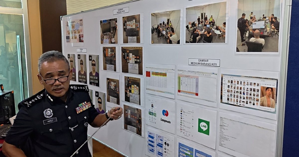 Police Dismantle Love Scam Operation Targeting Japanese: Seven Chinese Nationals Arrested in Kedah
