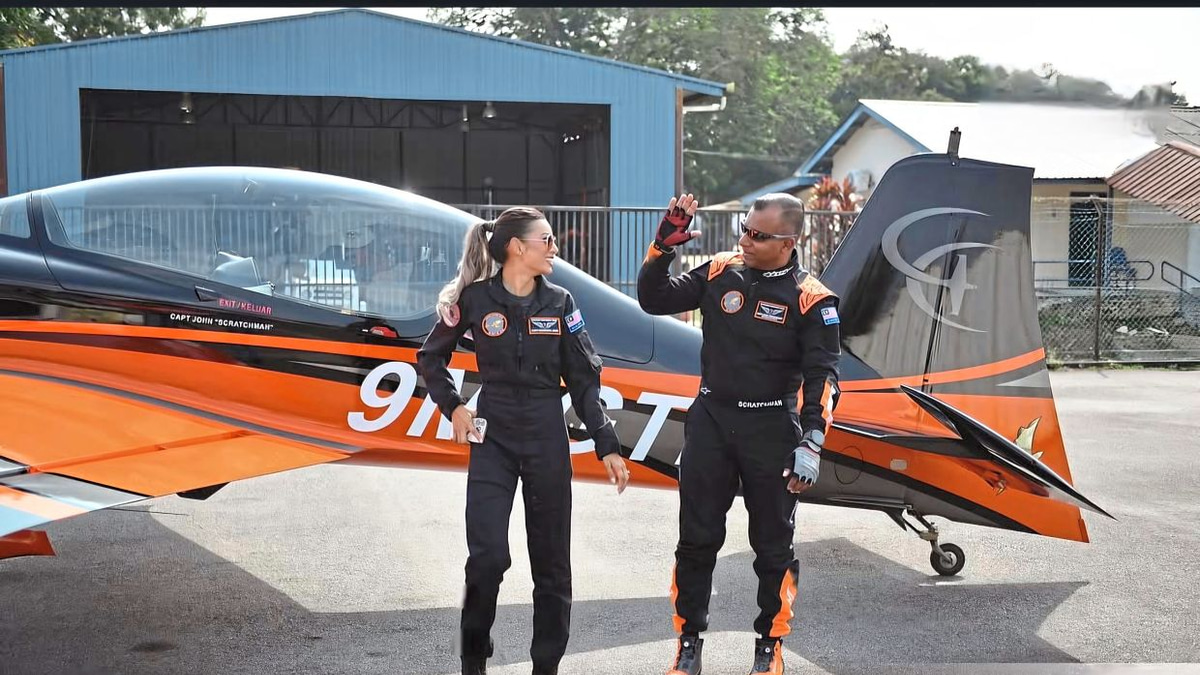 Following the Flight Path: How a Malaysian Fighter Pilot Inspired His Daughter to Take to the Skies