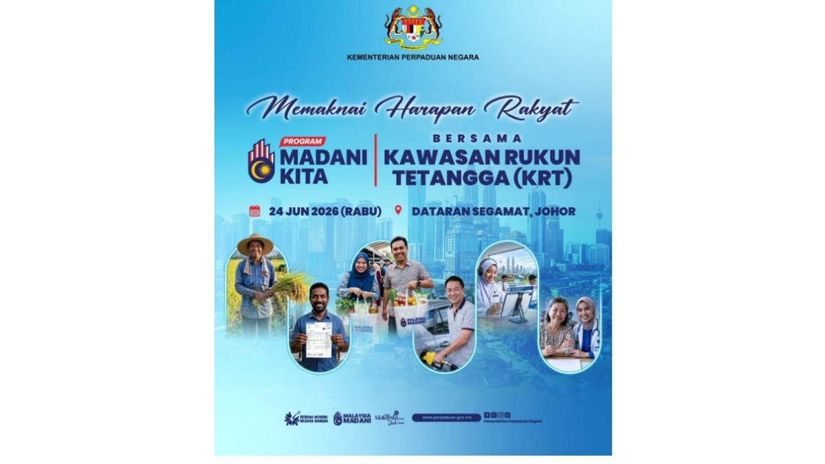 PM Anwar Visits Segamat to Launch Community-Centred MADANI KITA Programme