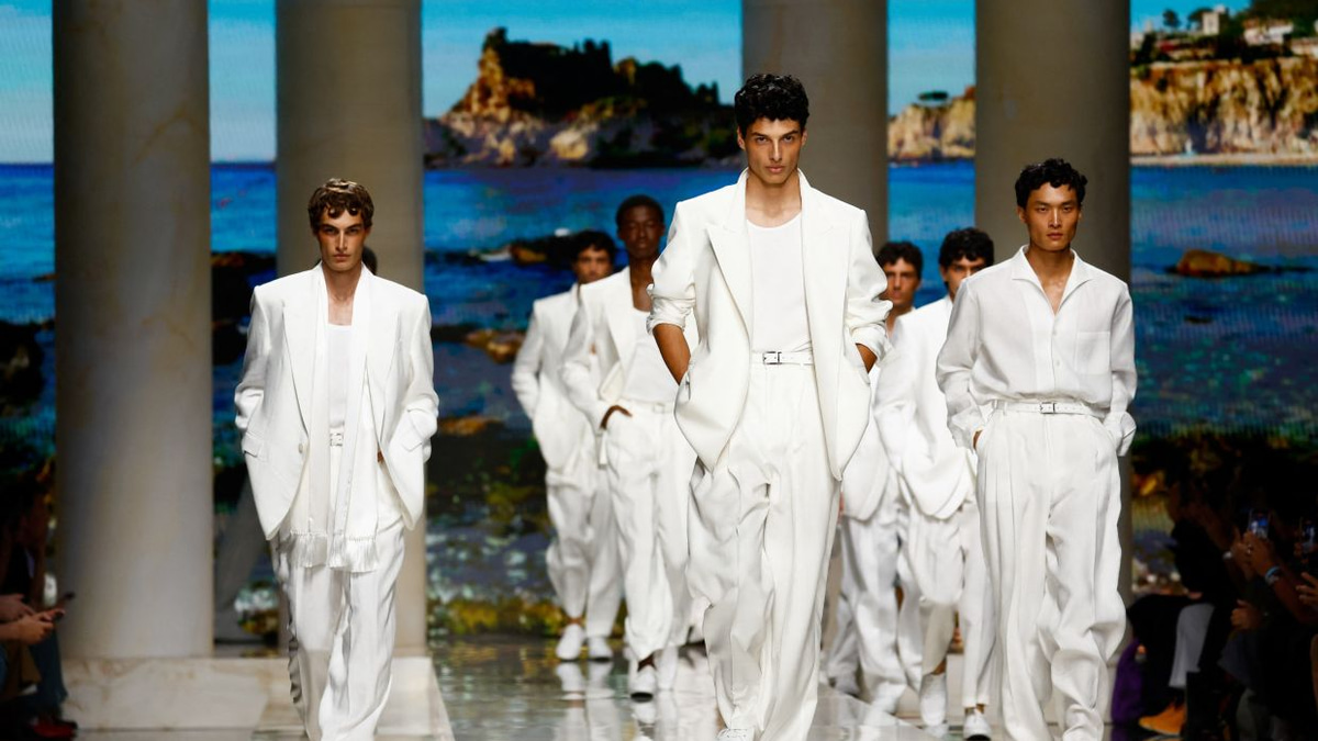 Milan Menswear Takes a Cooler Path: Simplicity and Restraint Define Summer Collections Amid Global Uncertainty