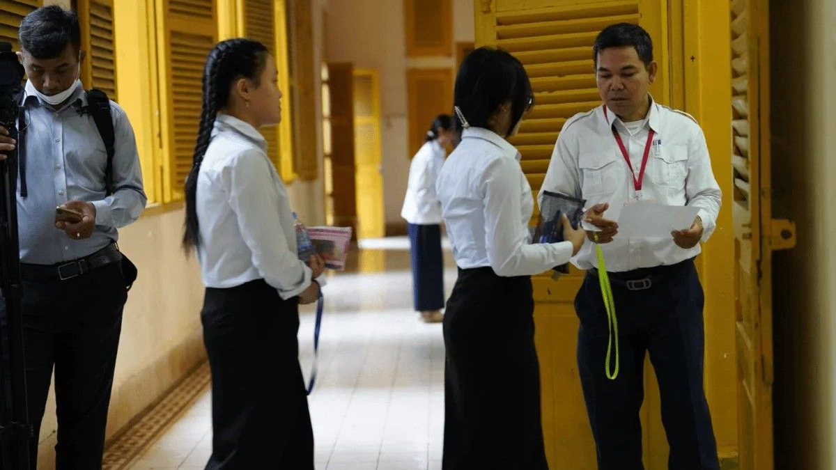 Cambodia's Grade 12 exams begin amid ongoing Thai border dispute