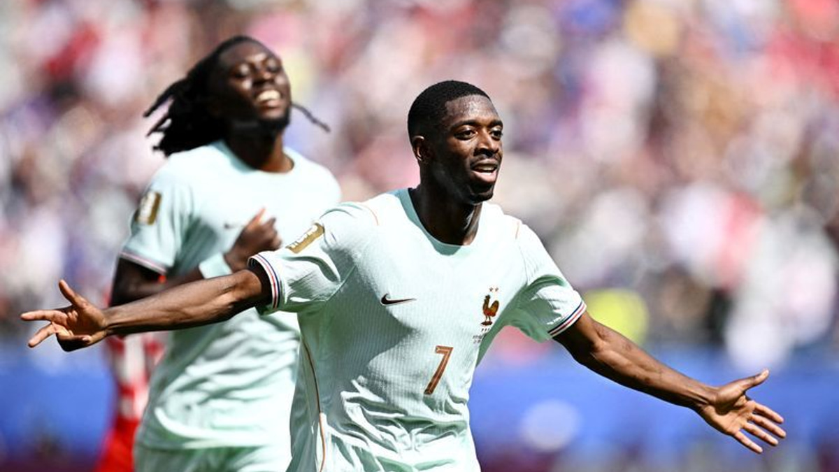 Dembele's Clinical Hat-trick Guides France Past Depleted Norway to Top Group I