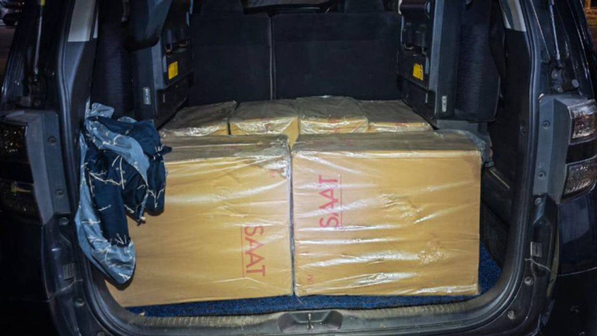 Massive Duty-Unpaid Cigarette Haul Seized in Kelantan; Driver Held