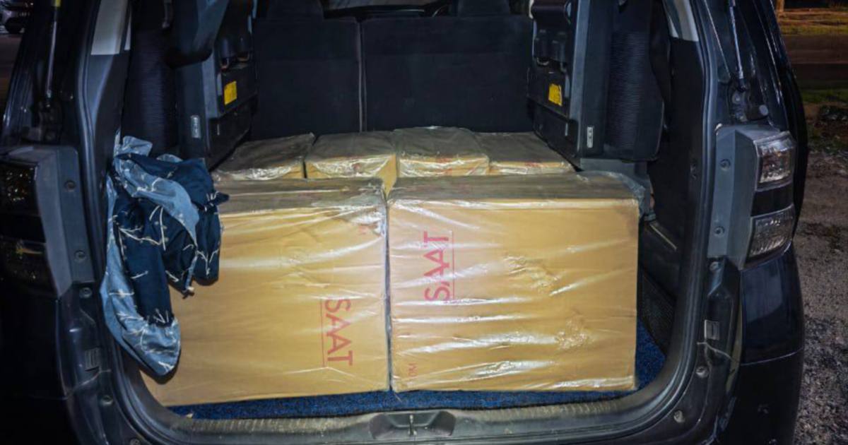 Massive Duty-Unpaid Cigarette Haul Seized in Kelantan; Driver Held
