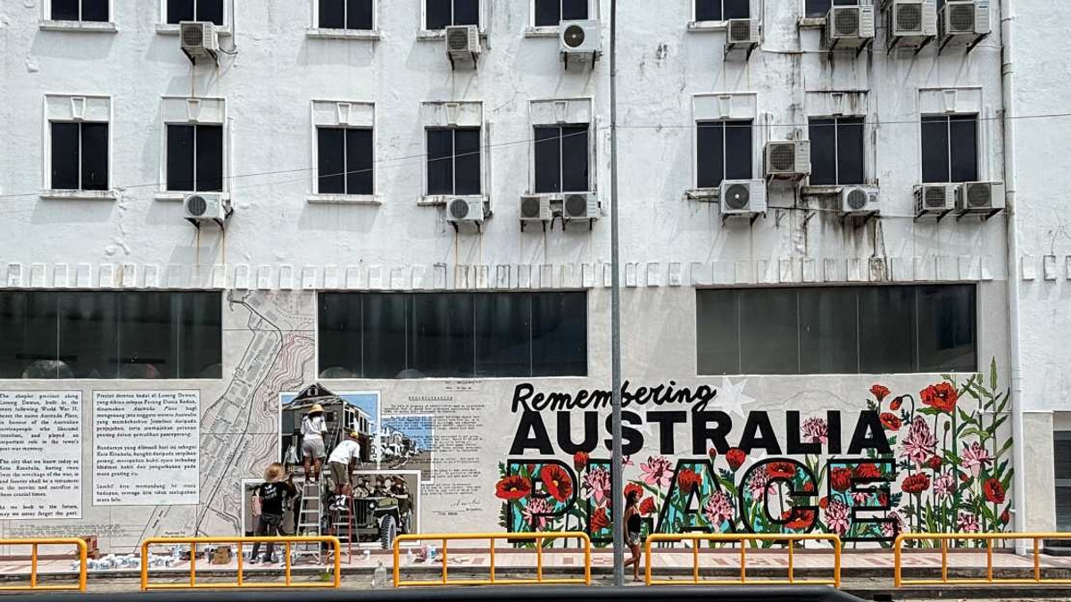 Kota Kinabalu Unveils 'Remembering Australia Place' Mural to Honor Decades of Bilateral Ties
