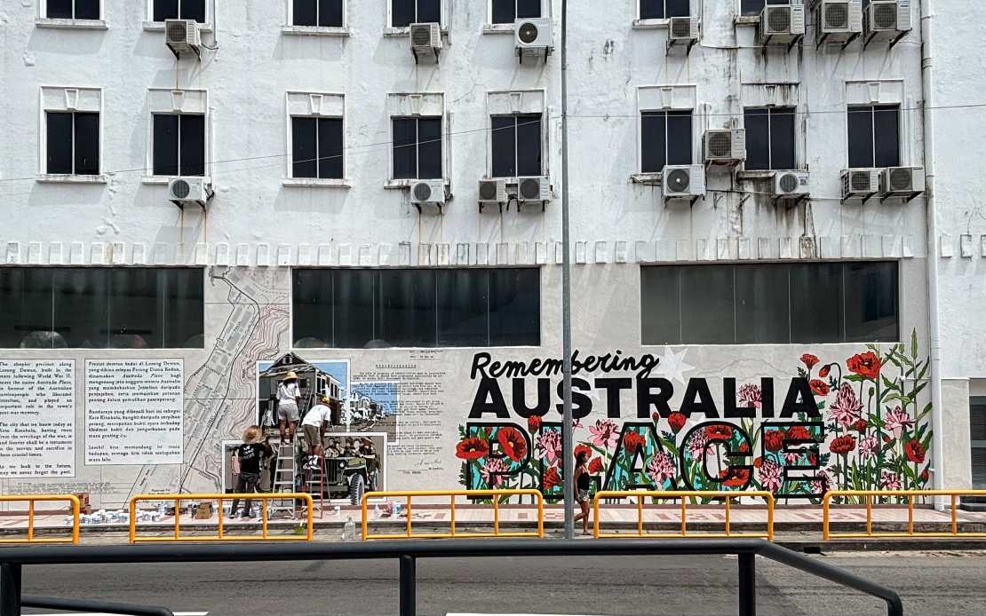 Kota Kinabalu Unveils 'Remembering Australia Place' Mural to Honor Decades of Bilateral Ties