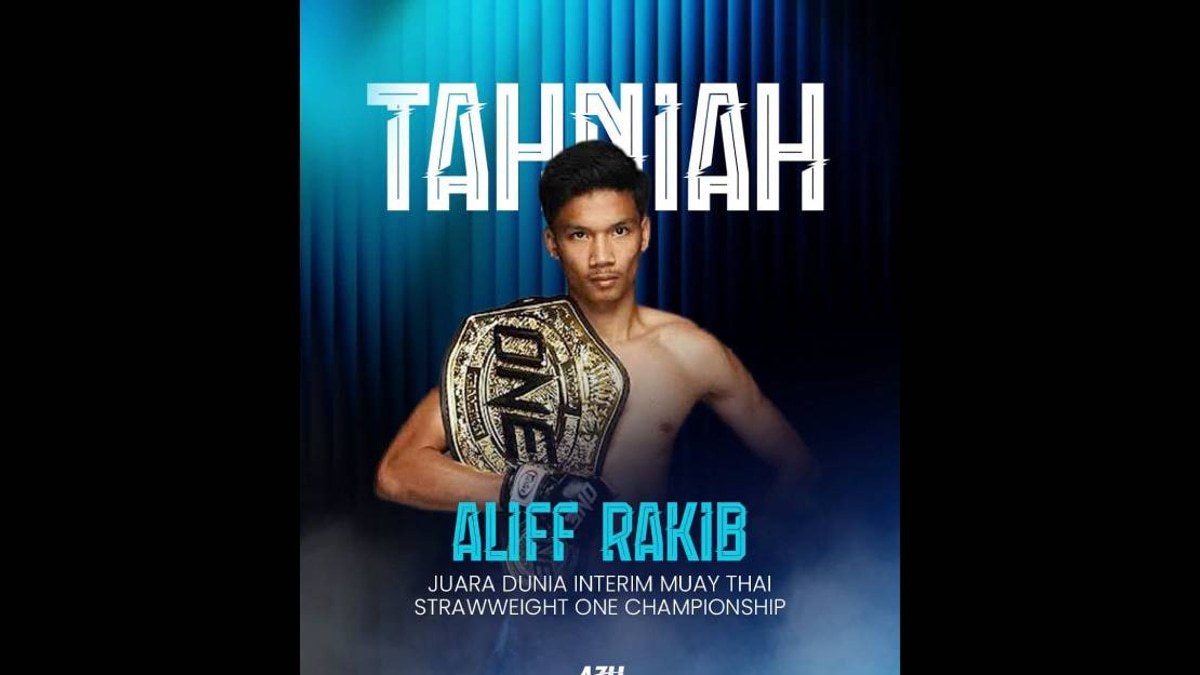 Aliff's ONE Championship Victory Sets New Benchmark for Malaysian Sports, Says DPM Zahid