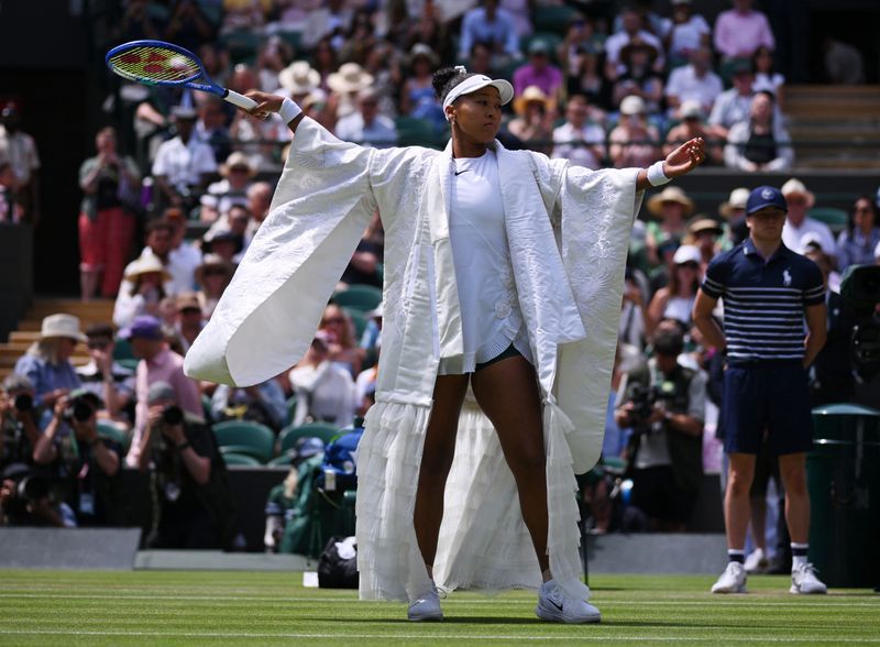 Osaka Combines Court Brilliance with Off-Court Style to Reach Wimbledon Last 16