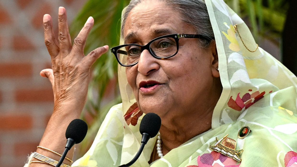 India distances itself from Sheikh Hasina's virtual address as Bangladesh tightens media restrictions