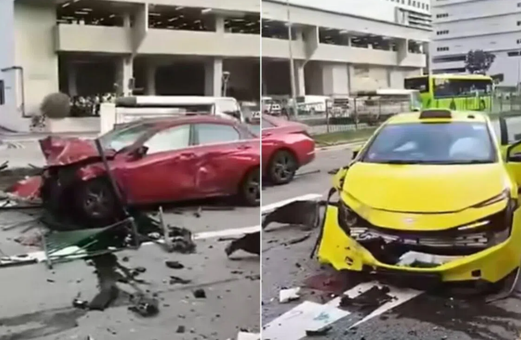Singapore Man Charged After Methamphetamine-Fuelled Crash Injures Taxi Driver and Passenger
