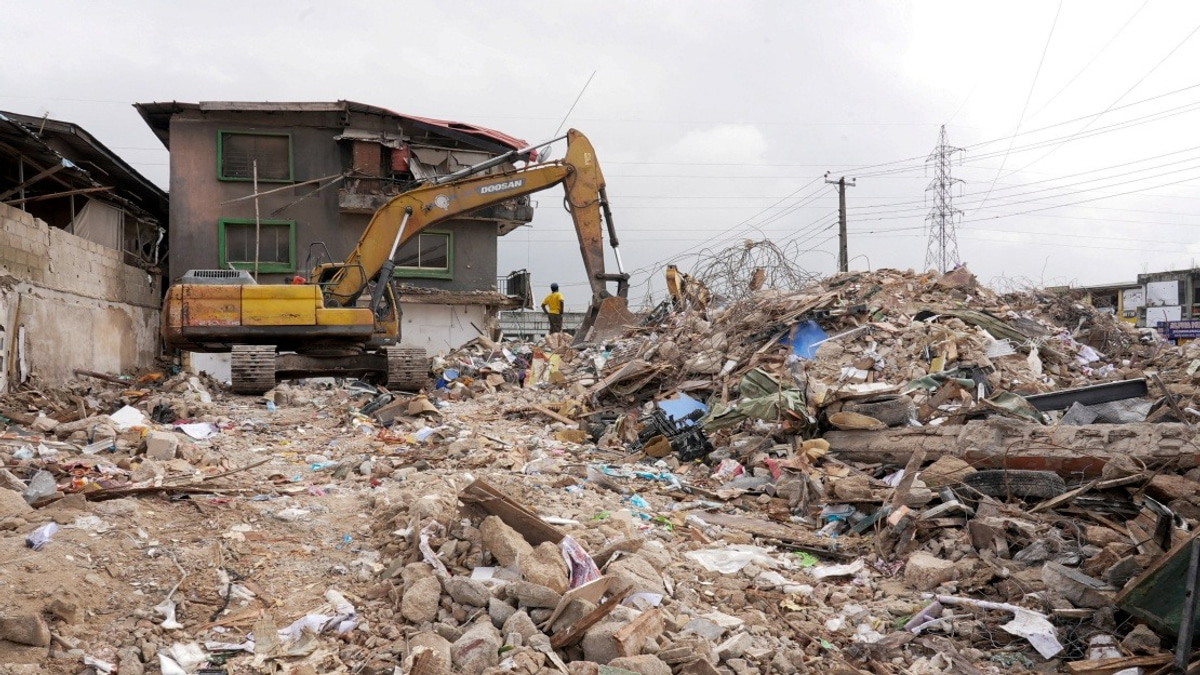 Nine Dead, 27 Rescued After Three-Storey Shopping Complex Collapses in Lagos