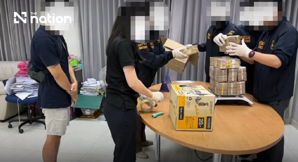 Thai Customs Intercepts 23 Million Baht Smuggling Attempt at Myanmar Border