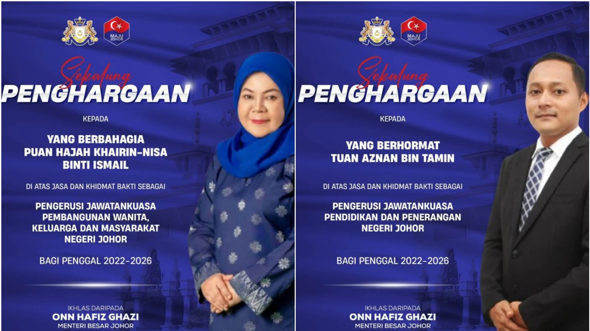 Onn Hafiz Acknowledges Former Exco Members' Service as Johor Reshuffles Leadership Team