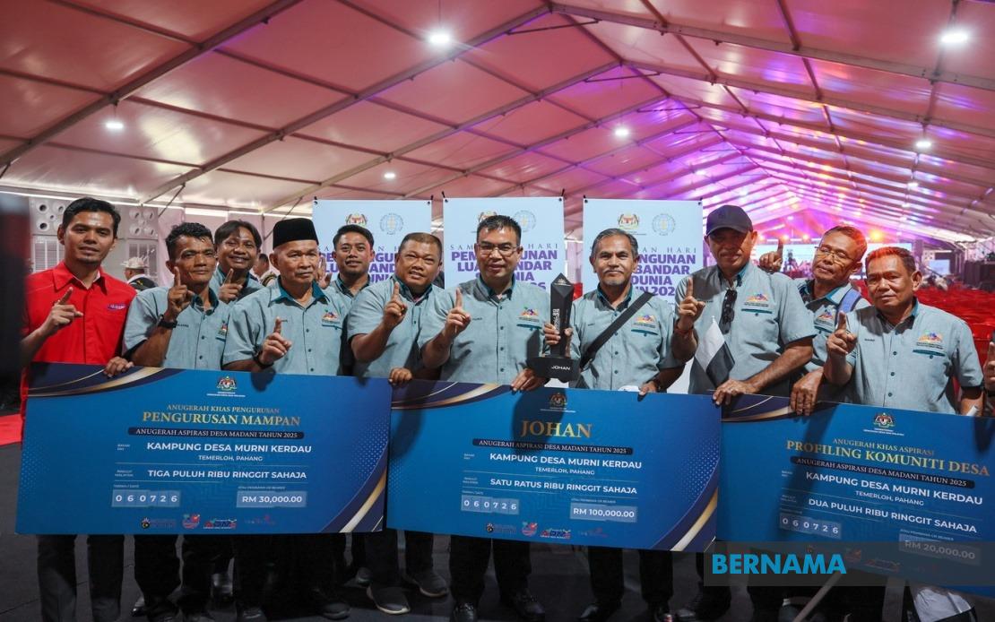 Desa Murni Kerdau Claims Three Prizes at World Rural Development Day 2026