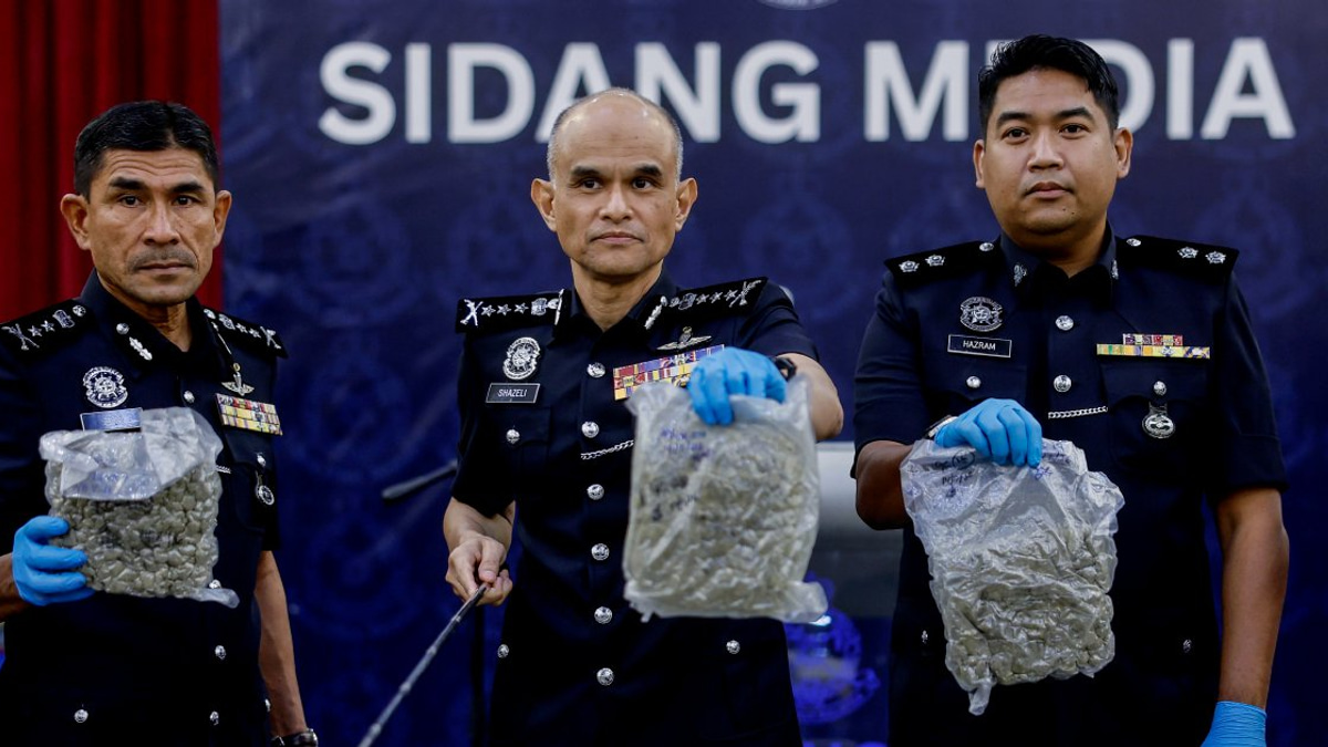 Police Intercept RM19.8 Million Cannabis Shipment Bound for Europe at KLIA; Seven Arrested